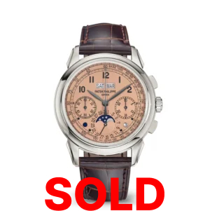A watch that is sold out of the auction.