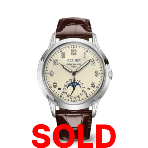 A watch that is sold out of the patek philippe