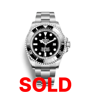 A rolex watch is sold at an auction.