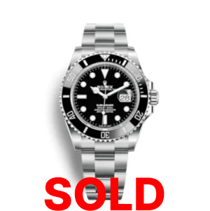 A rolex watch is sold at an auction.