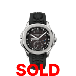 A watch is shown with the words " sold ".