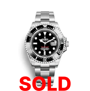 A rolex watch is sold at an auction.
